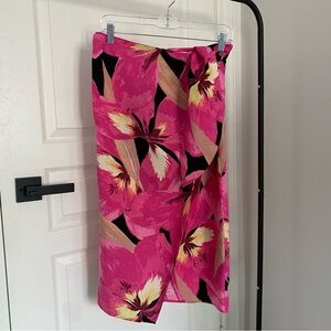 H&M Floral Wrap Skirt